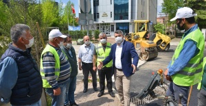 YILDIRIM BELEDİYESİ CADDE VE SOKAKLARI YENİLİYOR