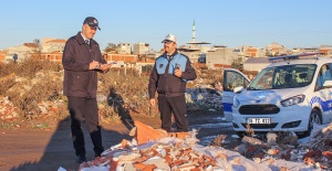 Karacabey'de izinsiz moloz dökümüne geçit yok