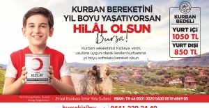 TÜRK KIZILAY BURSA ŞUBESİ BU YIL DA KURBAN BEREKETİNİ YAŞATACAK