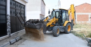 İnegöl'de sokaklar sil baştan düzenlendi