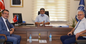 BUTTİM Başkanı Şengül'den Zabıta Daire Başkanı Muhammed Emin Tarım'a ziyaret