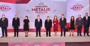 İhracatın ‘Metalik Yıldızları’ ödüllerini aldı