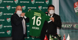 Aroma, bu sezon da Bursaspor’un yanında