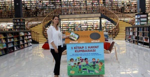 Bursa'da '1 Kitap 1 Hayat Kumbarası' projesi