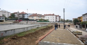 İnegöl'de Naim Süleymanoğlu Parkı yükseliyor