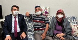 Yıldırım Belediye Başkanı Yılmaz'dan aile ziyareti