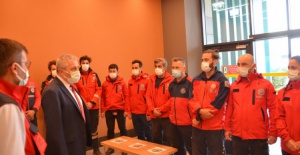 İzmir'de görevli UMKE ekibi Bursa'ya döndü