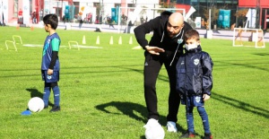 "Nilüfer Belediyesi Sercan Yıldırım Futbol Akademisi" açıldı