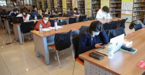 Nilüfer Kütüphaneleri'nde pandemi önlemleri altında hizmet