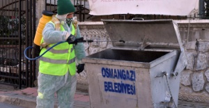 Osmangazi'de 487 bin 980 noktada temizlik
