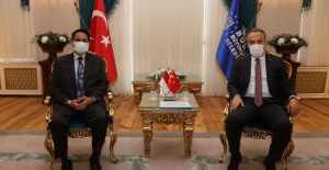 Başkan Aktaş, Endonezya İstanbul Başkonsolosu'nu ağırladı