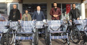 Bursa'dan Muş'a 80 engelli aracı
