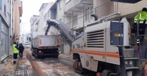 Gürsu Belediyesi yol çalışmalarına devam ediyor