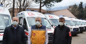 Sağlık Bakanlığı'dan Bursa'ya 16 ambulans tahsis edildi
