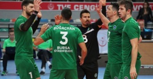 Ziraat Bankkart: 3 - Bursa Büyükşehir Belediyespor: 0