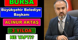 Alinur Aktaş 3 Yılda Ne Yaptı?