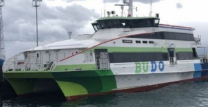 BUDO'da bazı feribot seferleri iptal edildi
