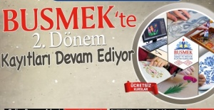 BUSMEK'te 2. dönem başlıyor