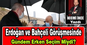 Erdoğan ve Bahçeli Görüşmesinde Gündem Erken Seçim Miydi?