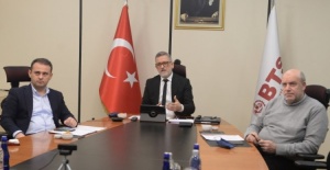 BTSO  Rifat Hisarcıklıoğlu'nu konut etti