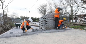 Mudanya'da 30 bin metrekare parke çalışması