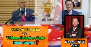 Necmi İnce Yazdı: Ak Parti Bursa'da ve Yıldırım Belediyesi'nde Neler Yaşandı?