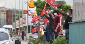 SAADET PARTİLİLERDEN BURSA’NIN BİR UCUNDAN DİĞER UCUNA KUDÜS NÖBETİ