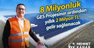 Güneş enerjisi ile yılda 2 milyon tasarruf sağlanacak