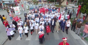 BAŞKAN MUSTAFA IŞIK : “BAĞIMSIZLIK MEŞALEMİZİ SÖNDÜRMEYE KİMSENİN GÜCÜ YETEMEYECEKTİR”