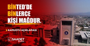 BİNTED’DE BİNLERCE KİŞİ MAĞDUR