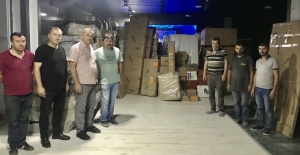 DERNEKLER FEDERASYONUNDAN BOZKURT'A 2 TIR YARDIM MALZEMESİ