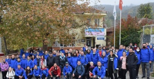 CUMHURİYET BAYRAMI'NI DOĞA YÜRÜYÜŞÜNDE KUTLADILAR