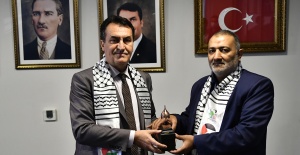 Kardeş Şehir Beyt Hanun Belediye Başkanından Dündar’a Ziyaret