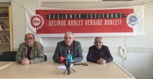 Gıda İş Bursa Gelirde adalet vergide adalet geçinmek istiyoruz