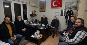 BTSO Başkanı İbrahim Burkay Gıda Toptancıları Çarşısı Üyeleriyle Buluştu