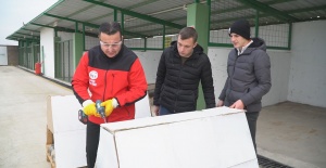 MUSTAFAKEMALPAŞA BAŞKANI SOKAK HAYVANLARA YARDIMDA BULUNDU