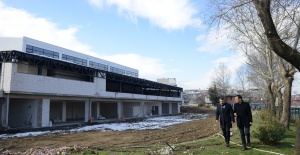 MİMAR SİNAN SPOR SALONU SPOR KOMPLEKSİNE DÖNÜŞÜYOR