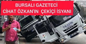 BURSALI GAZETECİ CİHAT ÖZKAN'IN HAKLI ÇEKİÇİ İSYANI