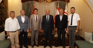 Başkan Dündar’dan KKTC Cumhurbaşkanı Tatar’a Ziyaret