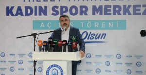 MİLLET MAHALLESİ KADIN SPOR MERKEZİ KAPILARINI AÇTI