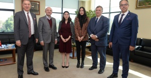 Türk İspanyol Sanayi ve Ticaret Odası Temsilcisi Balbin BTSO’yu Ziyaret Etti