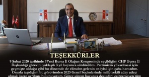 CHP'DE BURSA'DA İLK İSTİFASI İSMET KARACA'DAN GELDİ