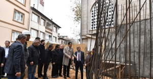 Elmasbahçeler Merkez Camii’ne yeni minare