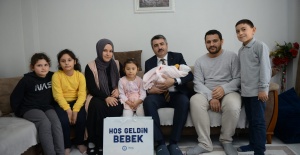 YILDIRIM’IN YENİ SAKİNLERİNE İLK HEDİYELERİ BELEDİYEDEN