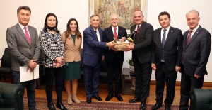 Başkan Sertaslan’dan Kılıçdaroğlu’na ziyaret