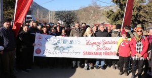 BEYAZA YAZILMIŞ SARIKAMIŞ DESTANI”NIN KAHRAMANLARI ANILDI