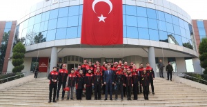 GÜRSU BELEDİYESİ'NDE GERÇEĞİ ARATMAYAN TATBİKAT