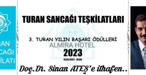 3. TURAN YILIN BAŞARI ÖDÜLLERİ SAHİPLERİNİ BULUYOR