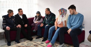 Başkan Kanar’dan Kara ailesine taziye ziyareti