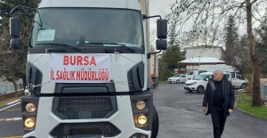 BURSA’DAN DEPREM BÖLGESİNE TIBBİ MALZEME DESTEĞİ